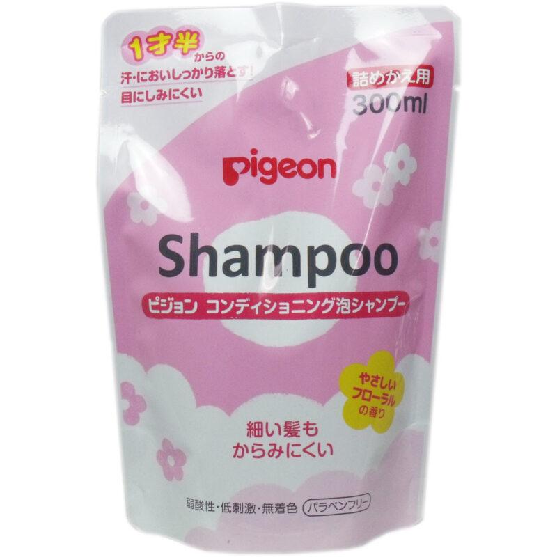 Pigeon Кондиционер Пена Шампунь Цветочный Аромат Сменный Блок 300мл white BeautyGlam