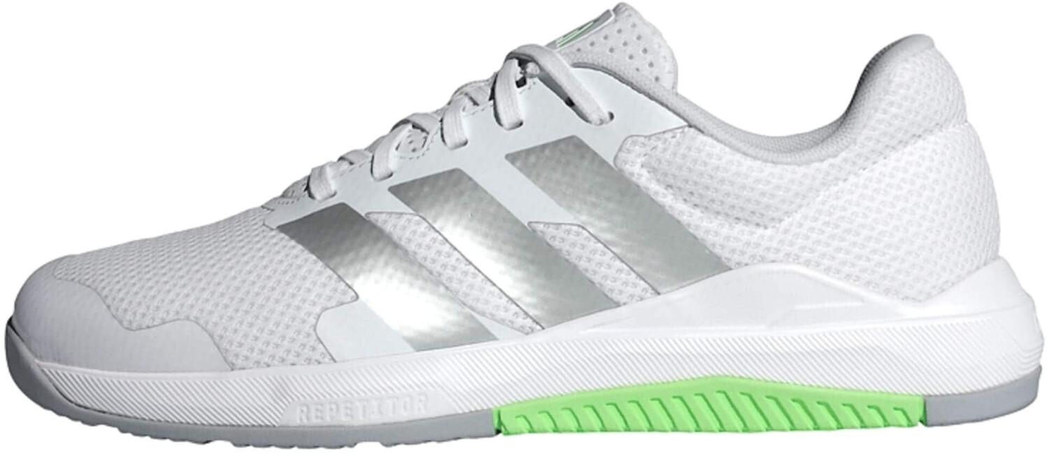 Кроссовки Adidas Dropset Base Women cloud white/matte silver/lime burst EU 45  1/3