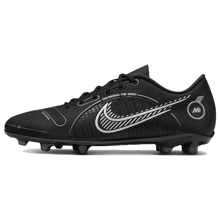 Кроссовки мужские Nike Mercurial Vapor 14 Club MG Черный Металлик Серебристый Средне-Пепельный DJ2903-007 42.5 black