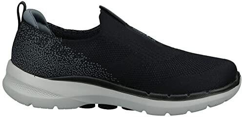 Кроссовки Skechers Gowalk 6 stretch fit walking shoe black EU 46 gray