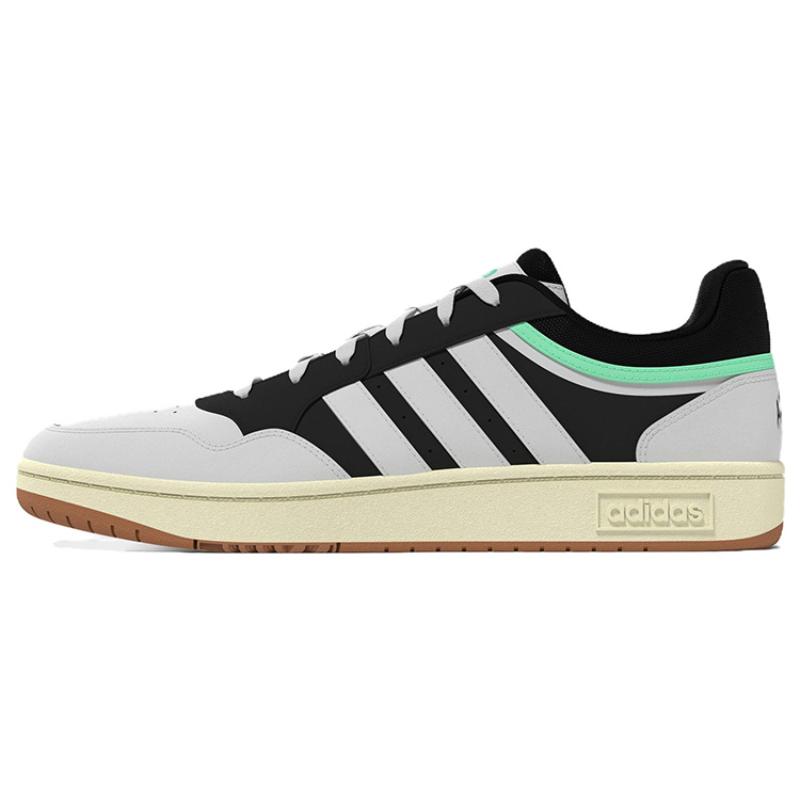 Женские кроссовки Adidas Hoops 3.0  Black Grey Teal  ID7587 36 beige