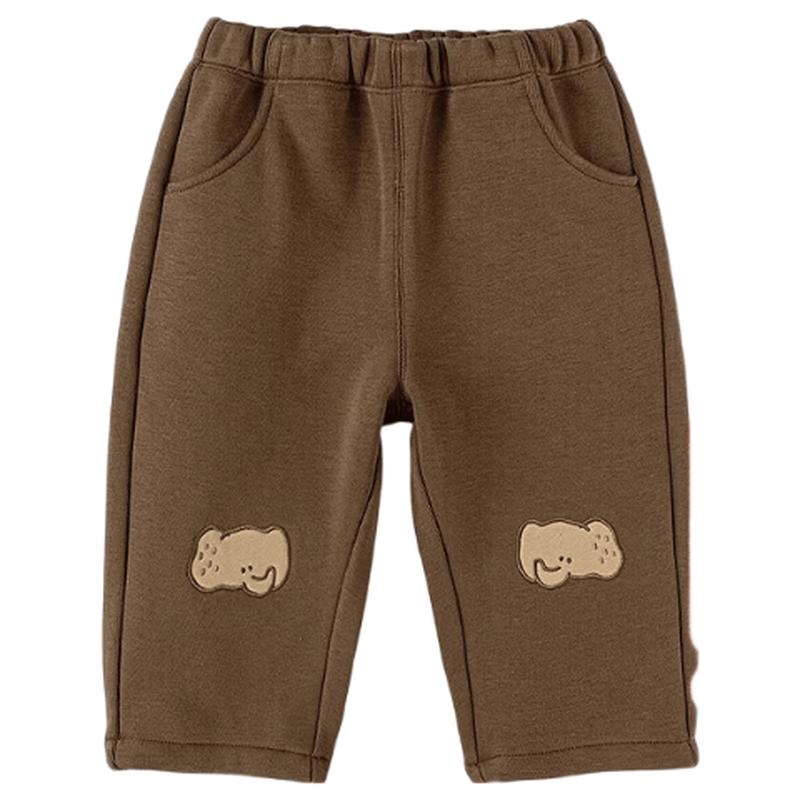 Детские флисовые брюки-морковки Balabala 120 brown JDST online