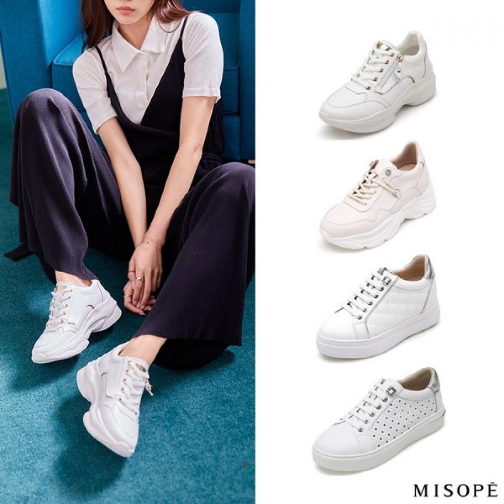 Misope Sneakers Collection 6 Types [choose 1] 01_012210701 (white)/225 black