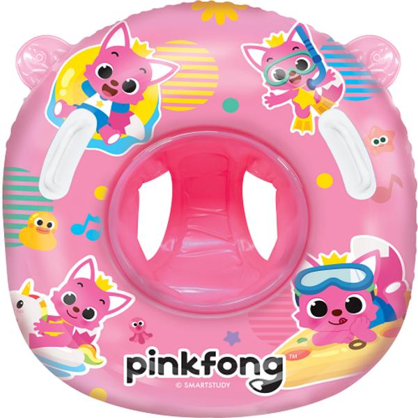 Winiconi Pinkfong Basic ходунки на подушках 22W12, розовый, 1 шт., корейские водные развлечения pink Board M Factory