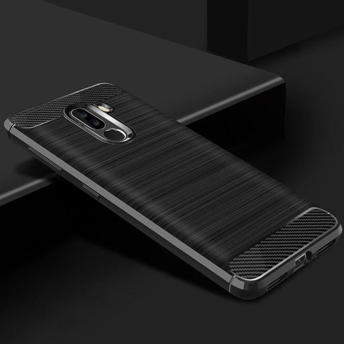 Для Xiaomi Poco Phone F1 Чехол Силиконовый Бампер Мягкий Силиконовый ТПУ Задняя Крышка Матовый Чехол для Телефона для Xiaomi pocophone F1 PocophoneF1 Xiaomi Pocophone F1 чёрный Just Texture