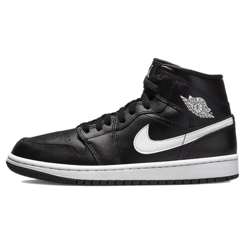 Jordan 1 Mid Черно-белые Женские Jordan DV0991-001 38 black