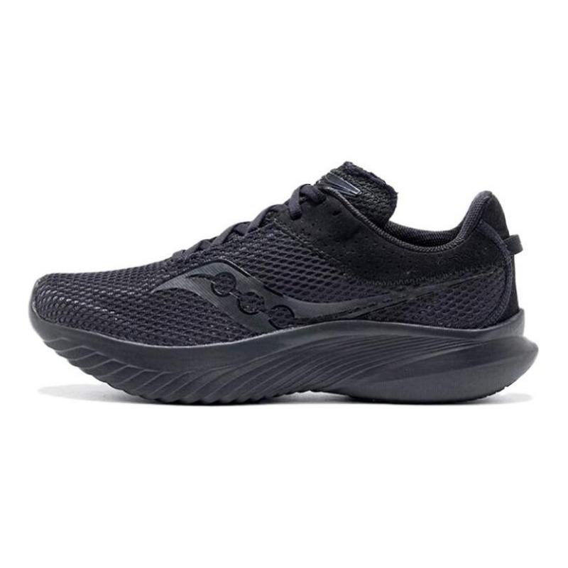 Saucony Kinvara 14 мужские низкие кроссовки для спринтерских тренировок и бега черные легкие широкая посадка с амортизацией гоночная обувь S20824-312 43 black