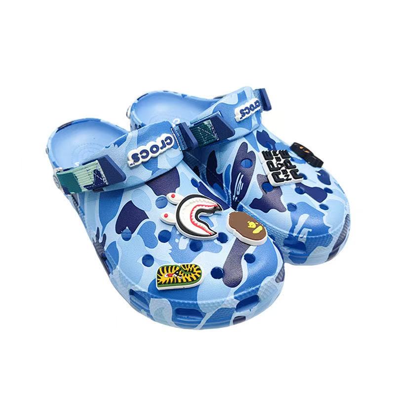 Детская обувь Crocs Classic Унисекс Сандалии и Шлепанцы 24-25(C8) синий