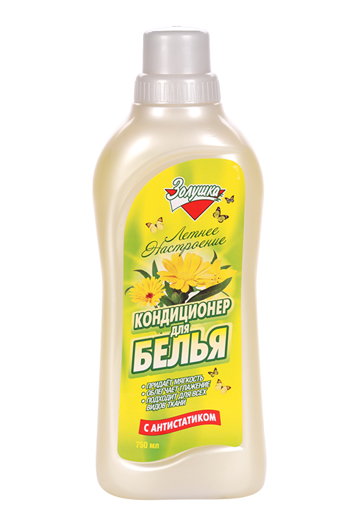 Кондиционер Золушка Летнее настроение д/белья 750 мл Аптеки Плюс