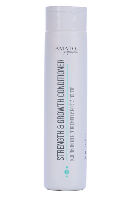 Кондиционер AMATO Professionale Strength&Growth д/силы/роста волос, 250 мл Мыловаренная мануфактура Куафер ООО