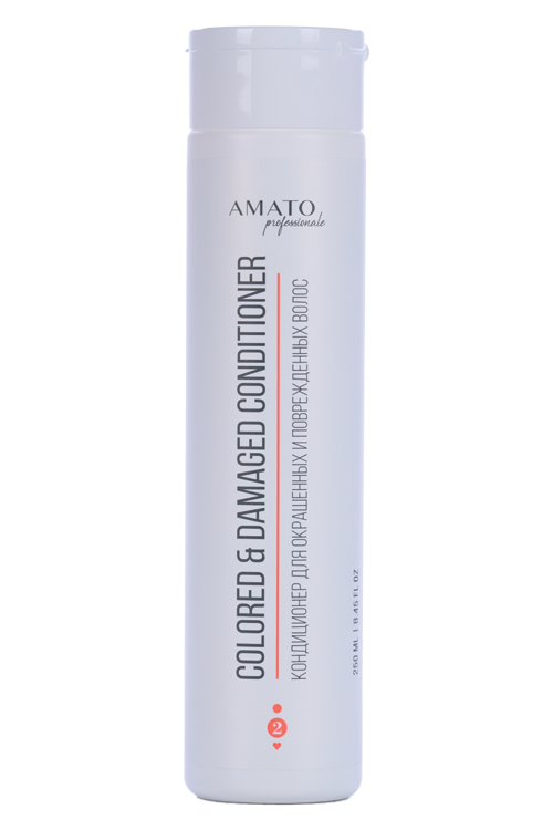 Кондиционер AMATO Professionale Colored&Damaged д/окраш/поврежд волос, 250 мл Мыловаренная мануфактура Куафер ООО