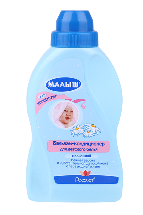 Бальзам-кондиционер д/белья Малыш с ромашкой 500 г Рассвет МКФ АО