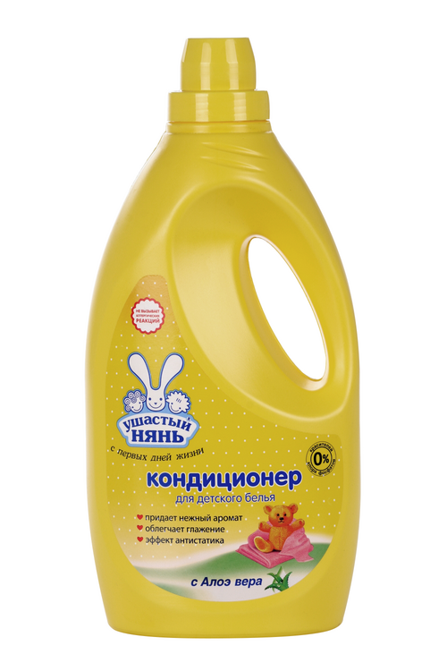 Кондиционер Ушастый Нянь д/детского белья с алоэ вера 2 л Невская косметика АО