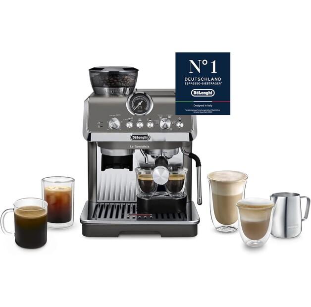 Кофемашина DeLonghi EC 9255.T The Specialist Art Evo Cold Brew gray