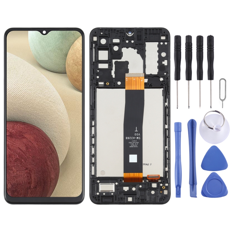 Original LCD Screen for Samsung Galaxy A32 5G SM-A326B Digitizer Full Assembly with Frame SUNSKY