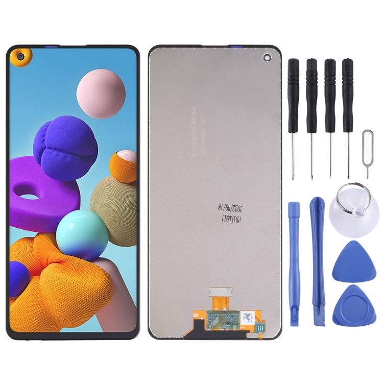 LCD Screen and Digitizer Full Assembly For Samsung Galaxy A21S SUNSKY
