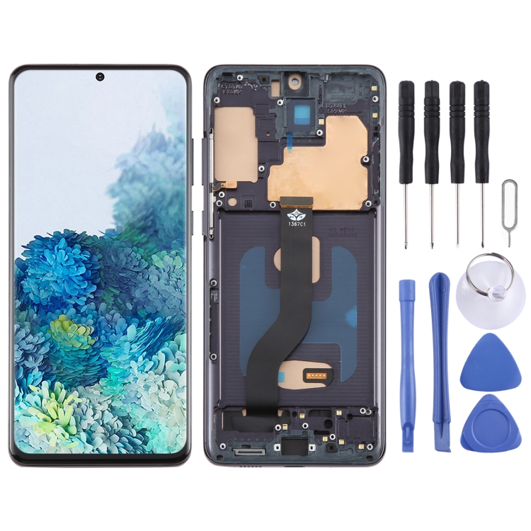 For Samsung Galaxy S20+ SM-G985 TFT LCD Screen Digitizer Full Assembly with Frame, Not Supporting Fingerprint Identification SUNSKY