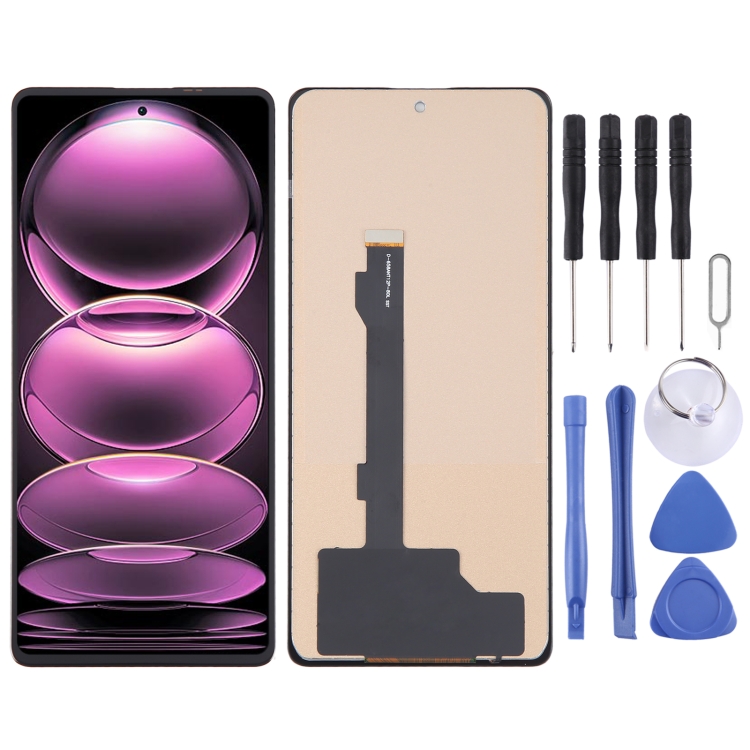 TFT LCD Screen For Xiaomi Redmi Note 12 Pro with Digitizer Full Assembly, Not Supporting Fingerprint Identification SUNSKY