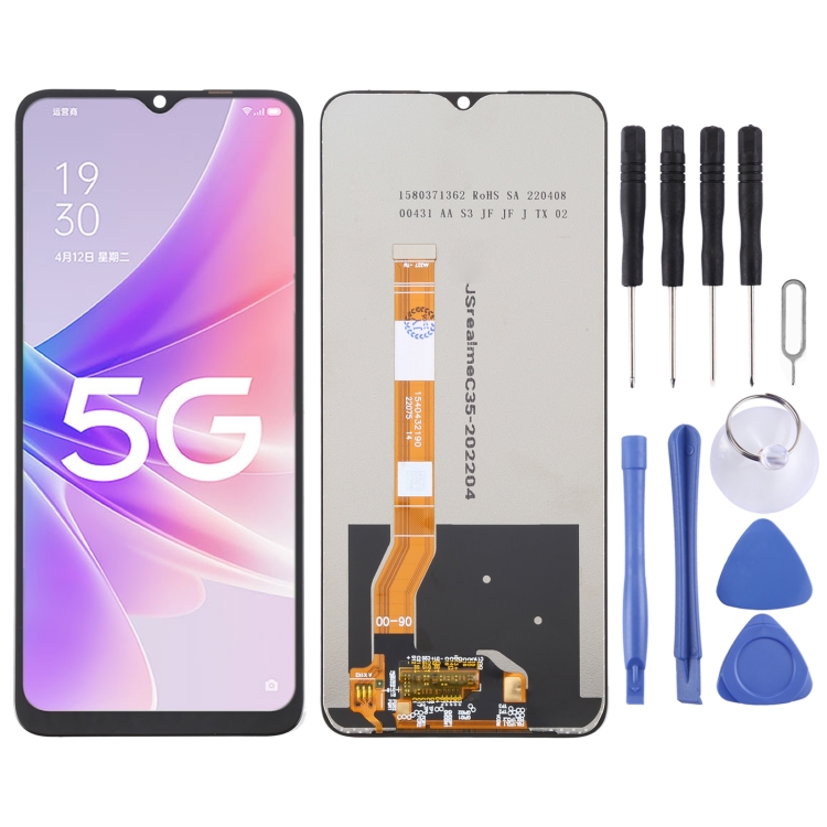 OEM LCD Screen and Digitizer Full Assembly For OPPO A57 5G / A57 4G / A57s / A57e / A77 4G / A17 4G / A17K / A58 5G / A78 5G SUNSKY