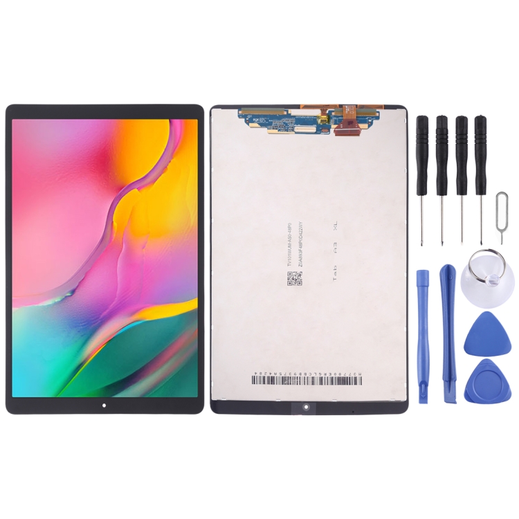 OEM LCD Screen for Galaxy Tab A 10.1 (2019) (WIFI Version) SM-T510 / T515 with Digitizer Full Assembly (Black) SUNSKY