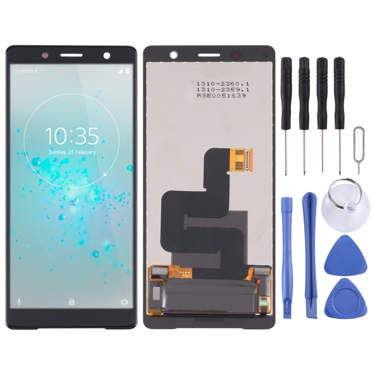 OEM LCD Screen for Sony Xperia XZ2 Compact with Digitizer Full Assembly(Black) SUNSKY