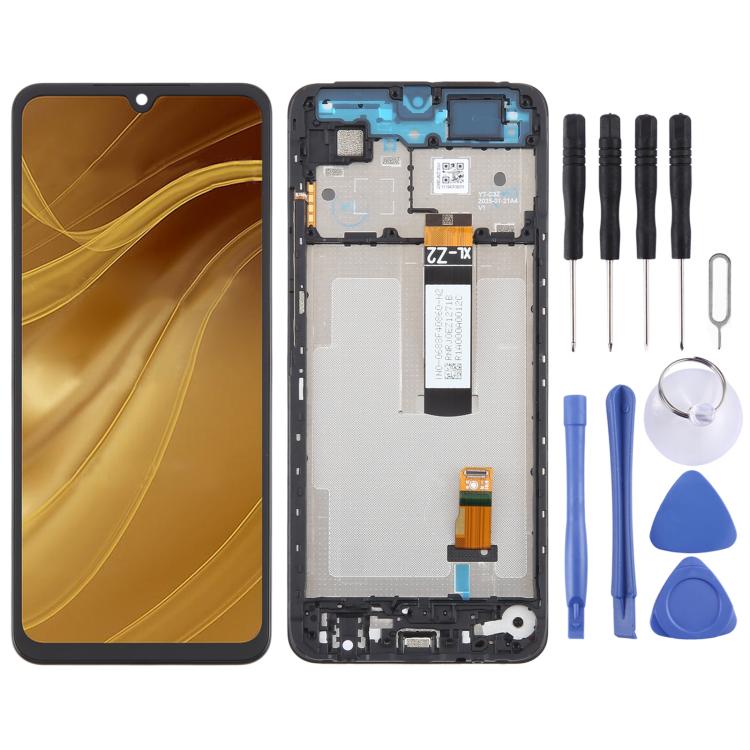For Xiaomi Poco C71 OEM LCD Screen Digitizer Full Assembly with Frame SUNSKY