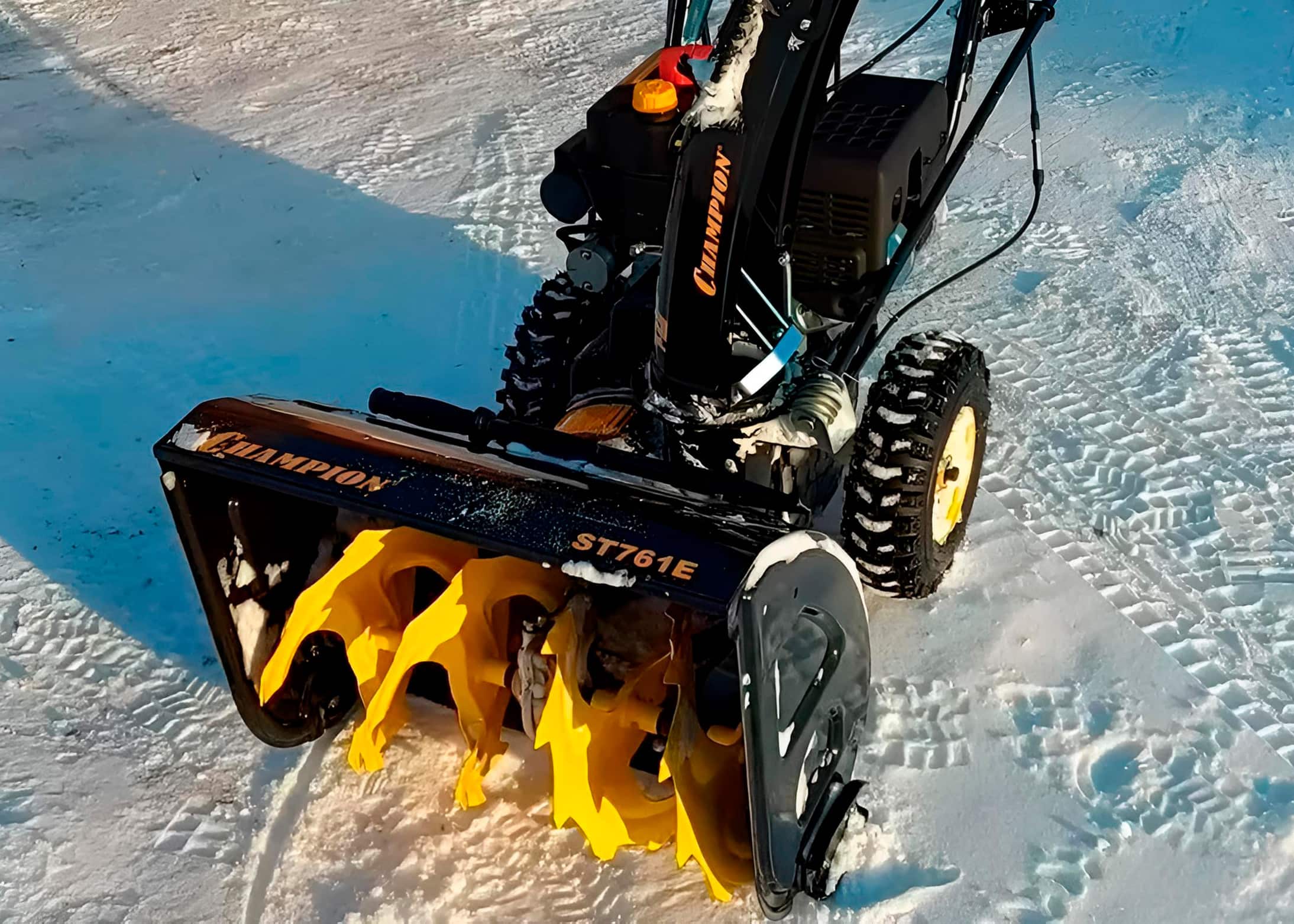 Снегоуборщик CHAMPION ST761E Чемпион