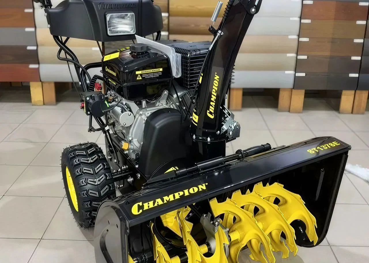Снегоуборщик CHAMPION ST1376E Чемпион