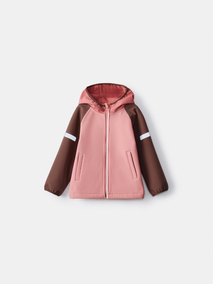 Ветровка Softshell на флисе для девочек SELA SL6808041110