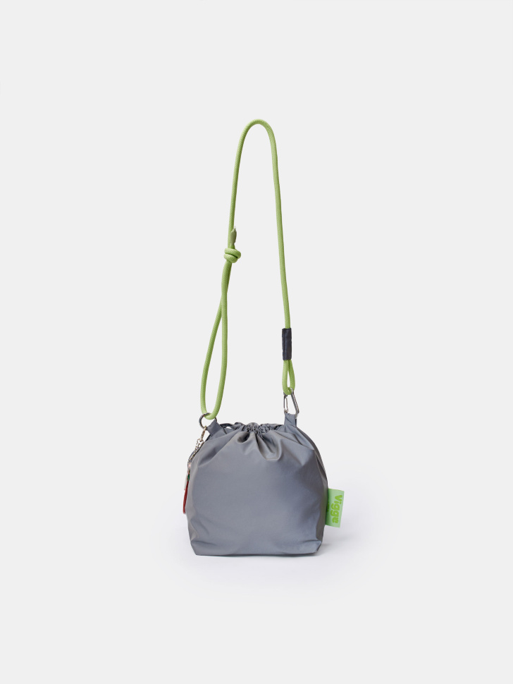 Сумка со шнуром из корда и брелоком с «Бу» детская SELA SL6808183201