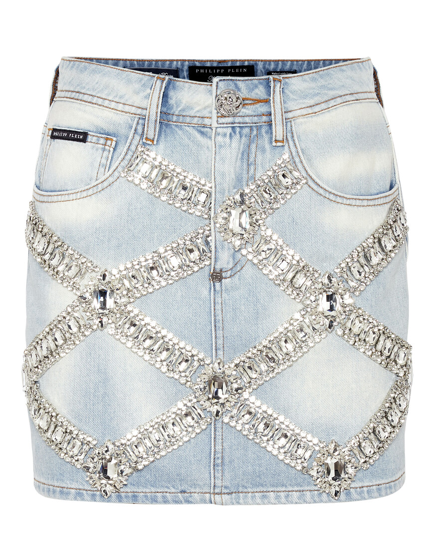 Юбка Мини Philipp Plein PADC-WDV0168-PDE004N_07IX