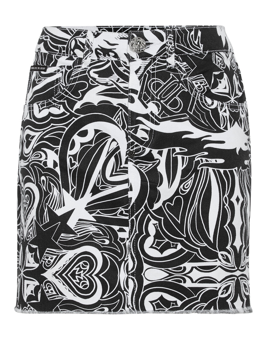 Юбка Мини Philipp Plein PADC-WDV0170-PDE004N_0102