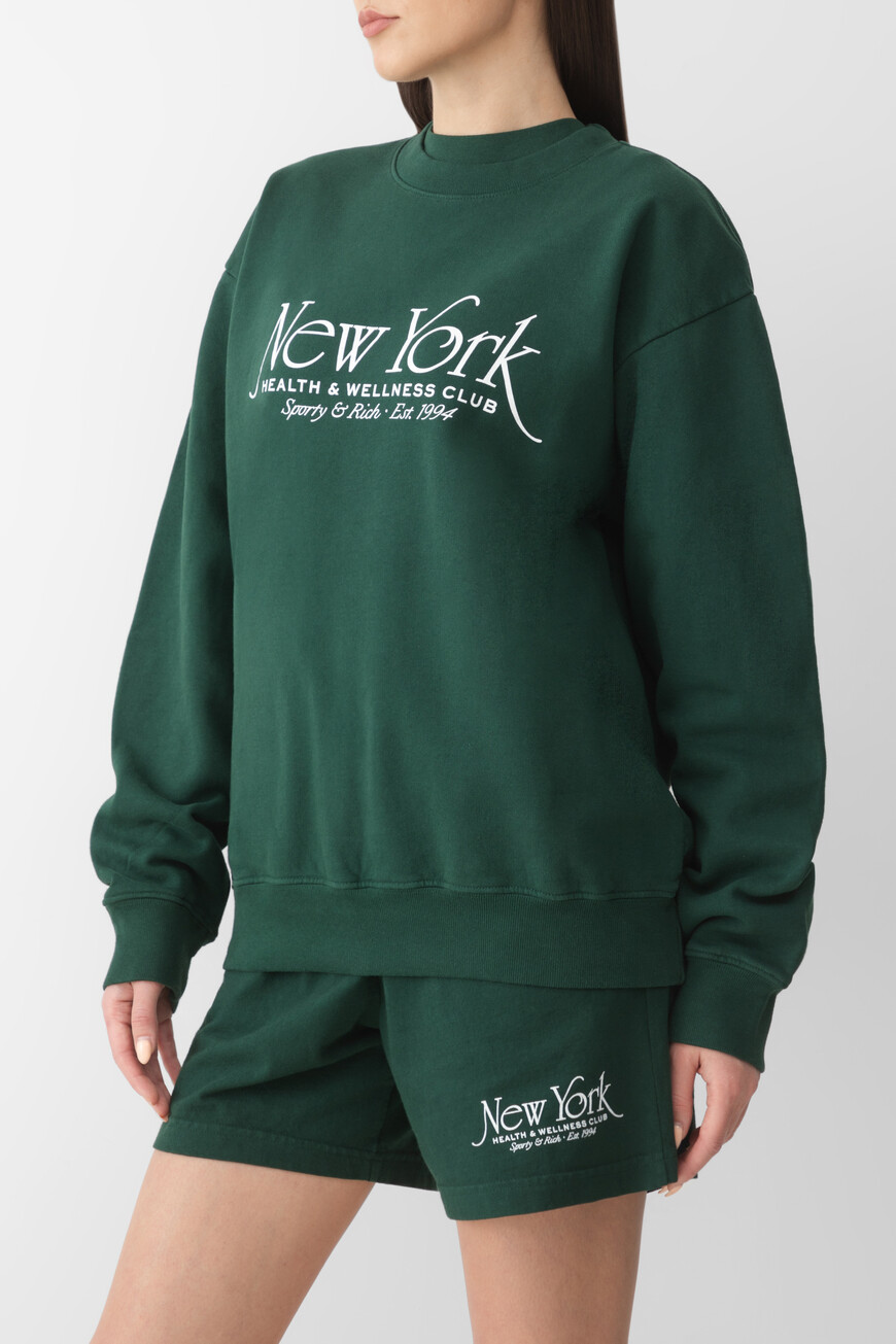 Свитшот Sporty & Rich Модель Ny 94 ST071606034GR10