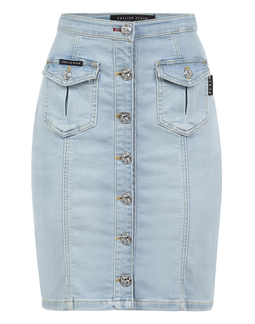 Юбка Миди Philipp Plein S20C-WDV0092-PDE004N_07hc
