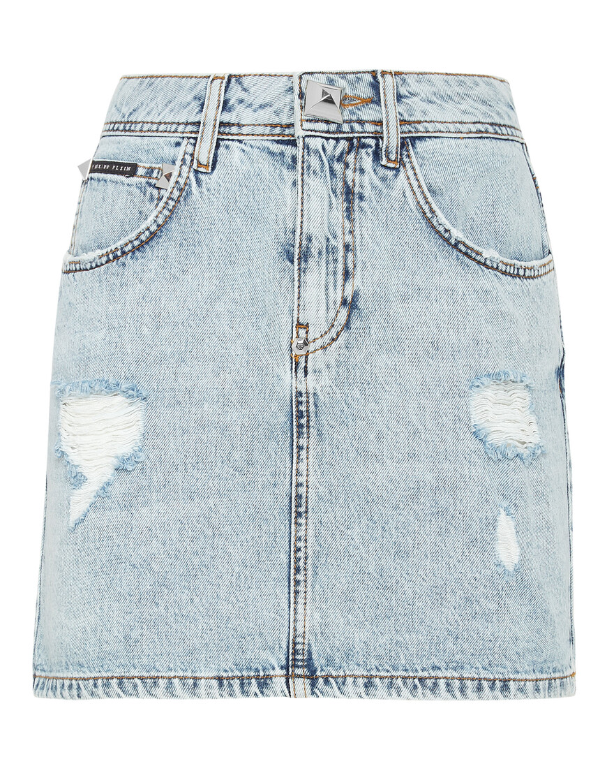 Юбка Мини Philipp Plein SABC-WDV0123-PDE004N_08FB