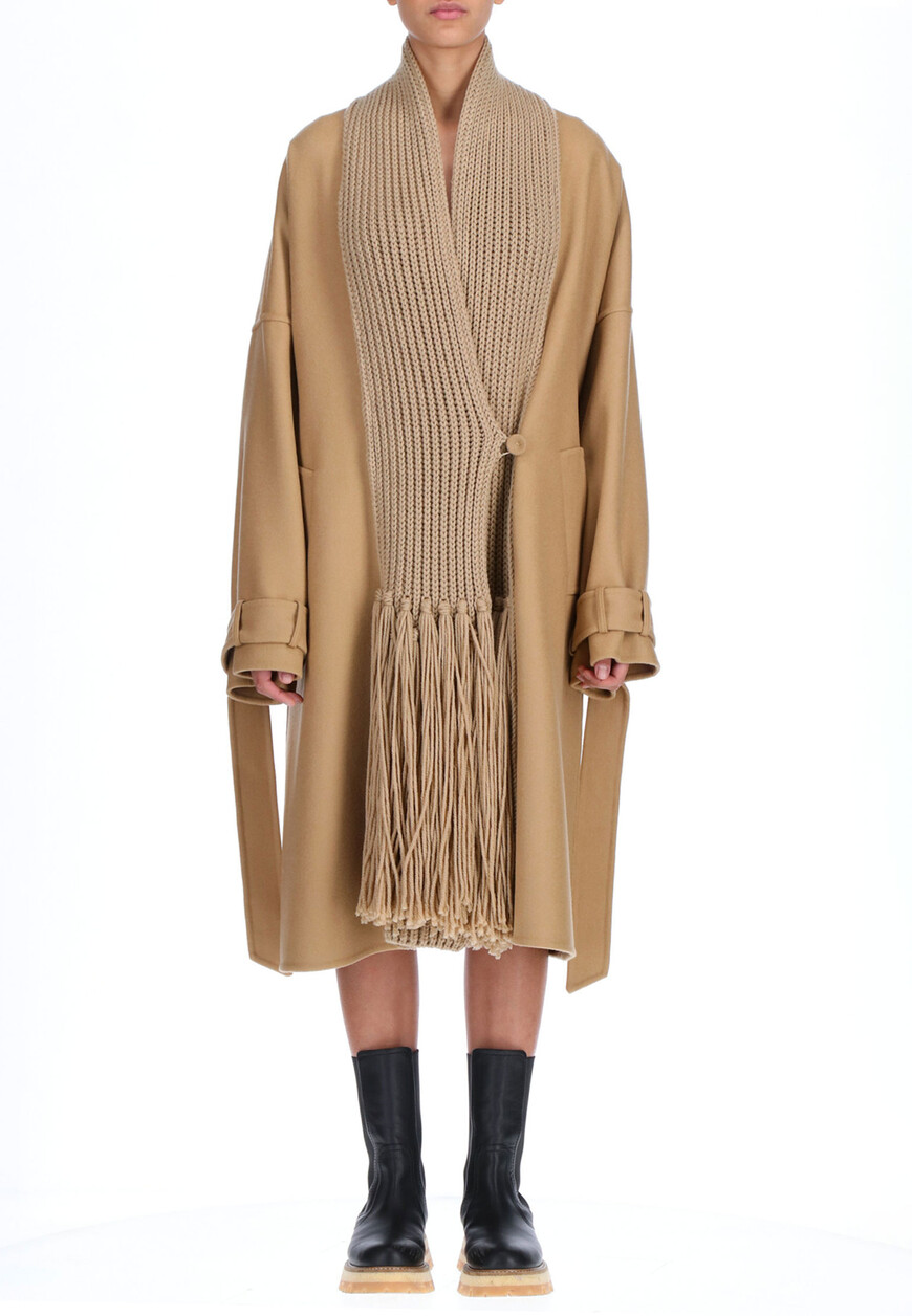 Пальто Ermanno Scervino D436D314CMVCHNG