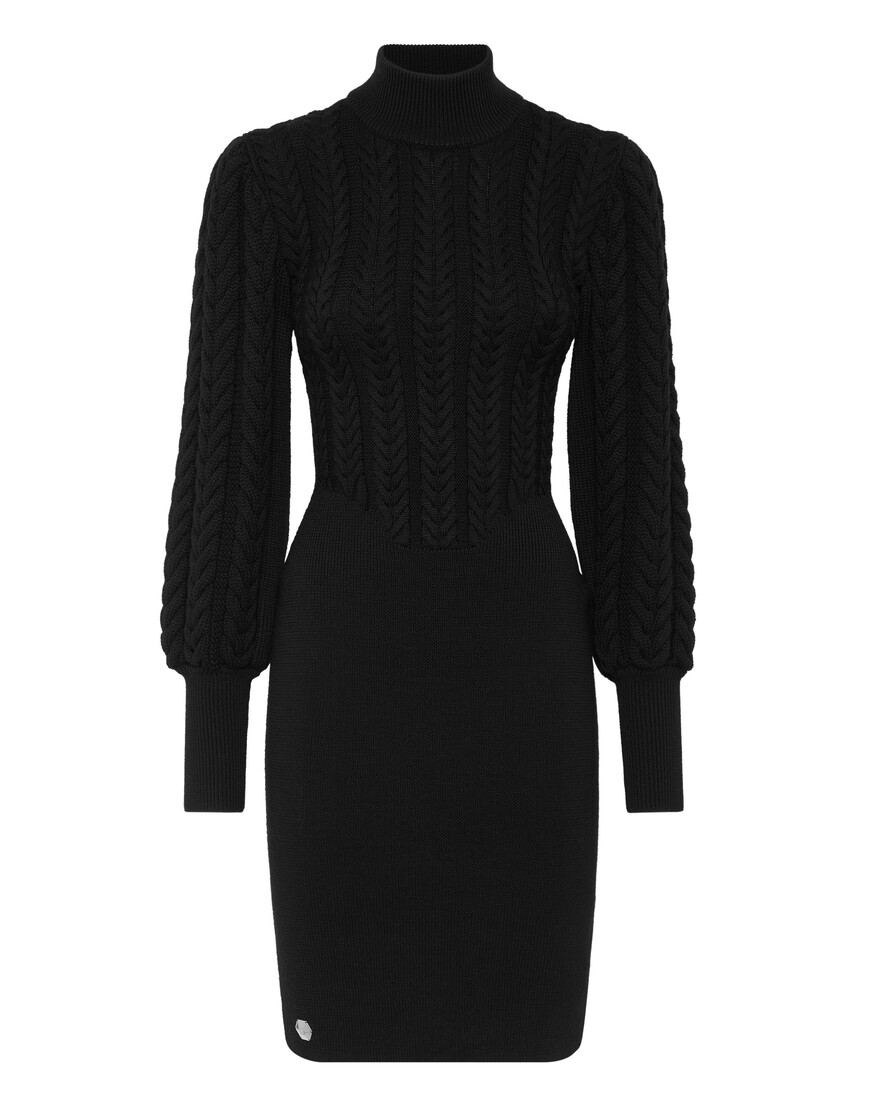 Трикотажное Платье Philipp Plein FACC-WKG0375-PKN002N_02
