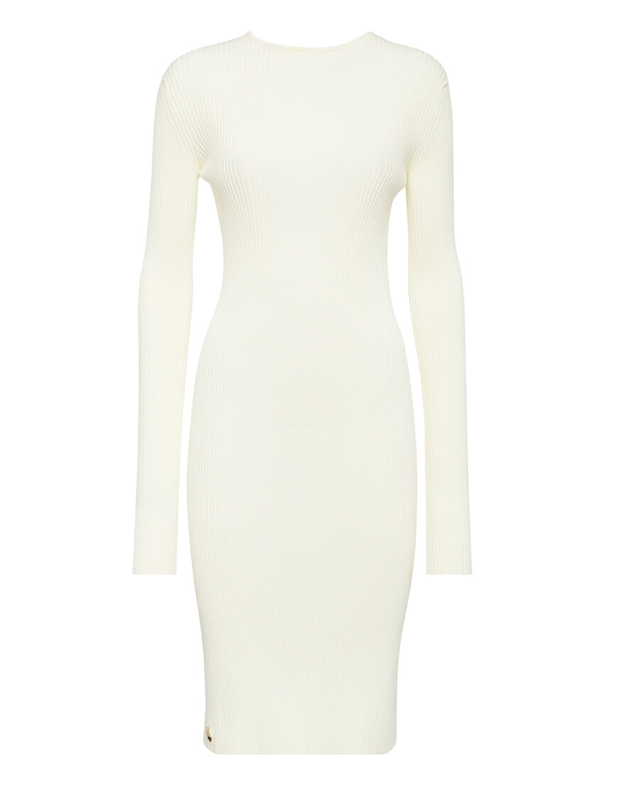 Трикотажное Платье Philipp Plein FABC-WKG0323-PKN002N_01