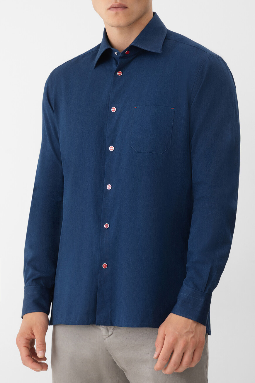 Рубашка Kiton Модель «Нерано» (`Nerano`) UMCNERPH0969501000
