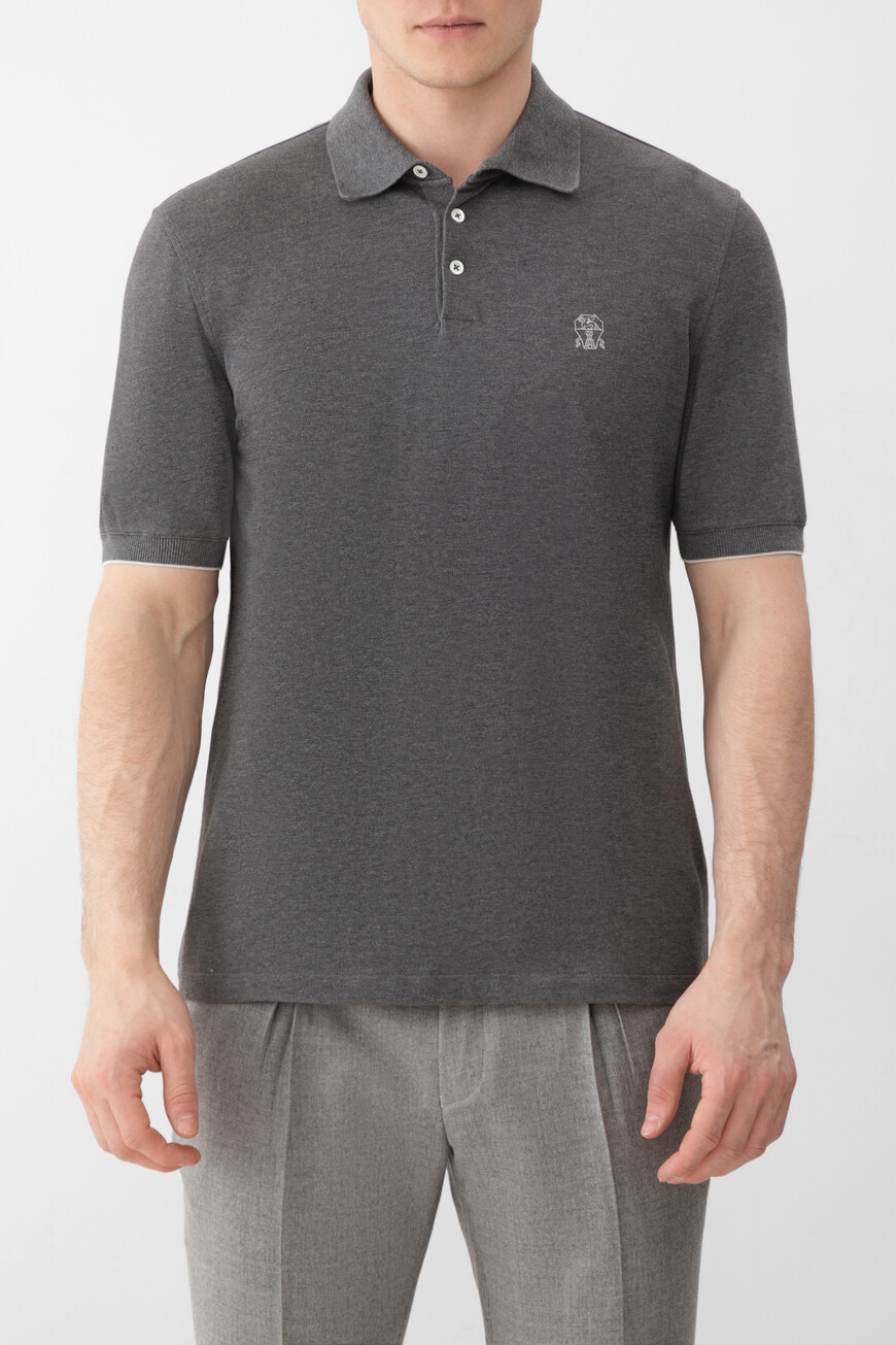 Поло Brunello Cucinelli ME8548788 CE610