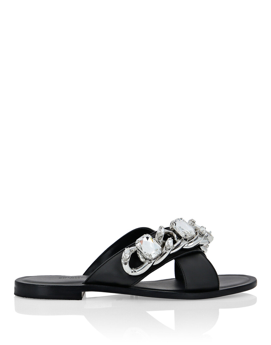 Шлепанцы Philipp Plein PAAS-WSG0049-PLE075N_02