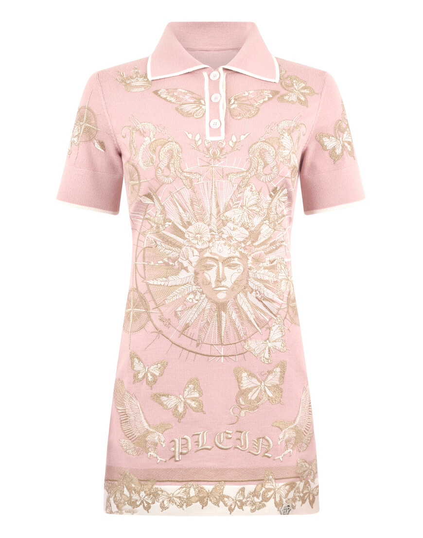 Трикотажное Платье Philipp Plein SAFC-WKG0445-PKN002N_03