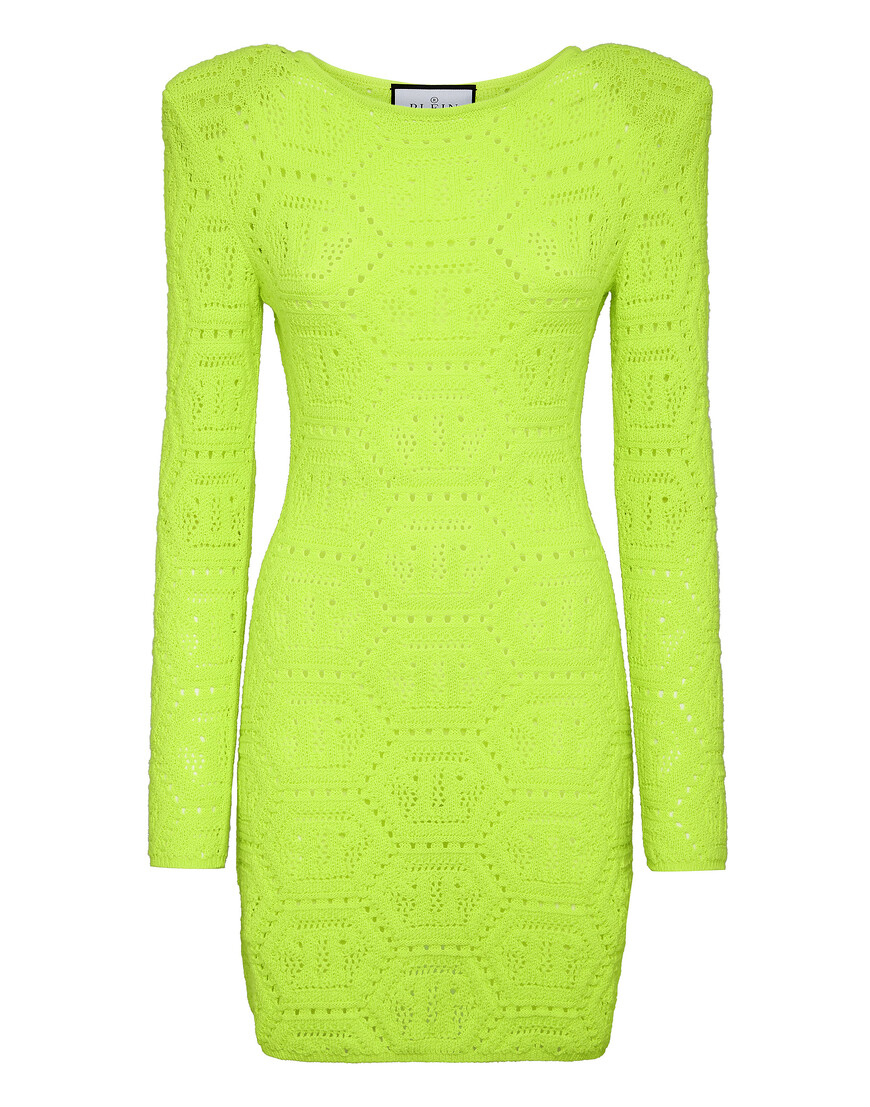 Трикотажное Платье Philipp Plein SADC-WKG0387-PKN002N_29