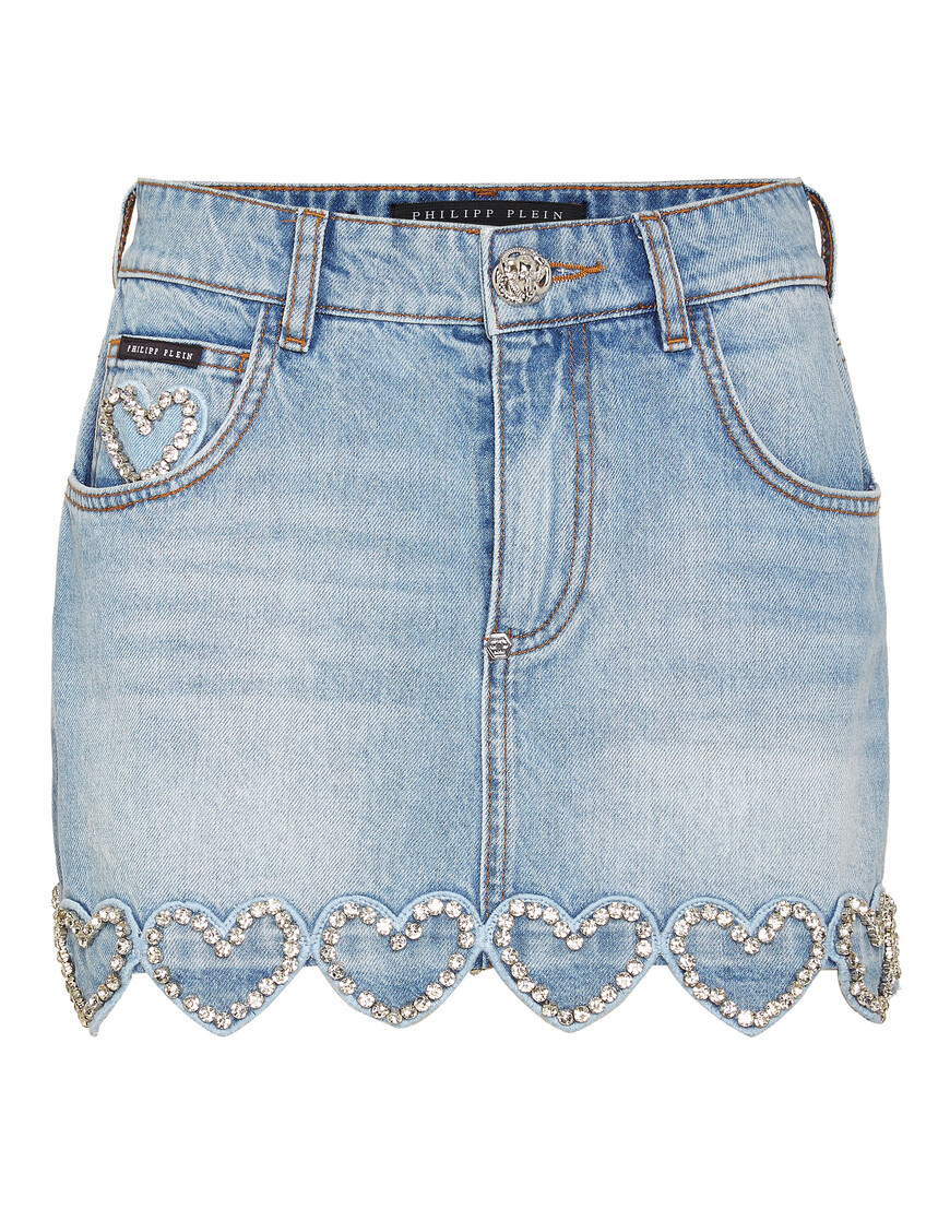 Юбка Мини Philipp Plein FADC-WDV0182-PDE004N_07RZ