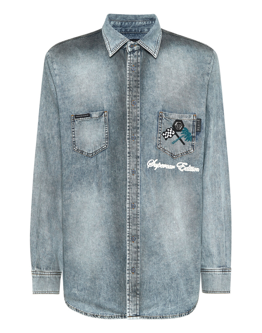 Рубашка Philipp Plein SAEC-MDP0243-PDE004N_10ND
