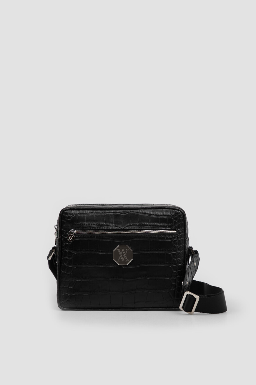 Сумка Artioli LUPIN BLACK PRINTED CALF