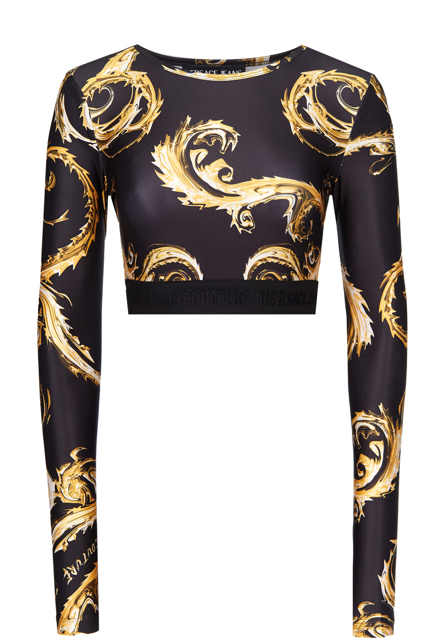 Топ Versace Jeans Couture 77HAH218JS360