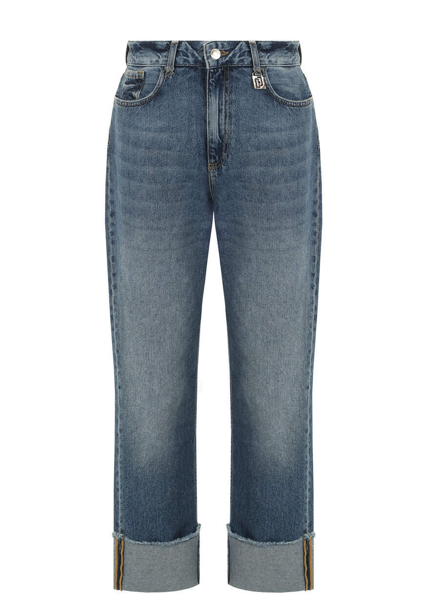 Джинсы Liu Jo UA4155D4666 PANT.STRAIGHT RISVOLTO H.W