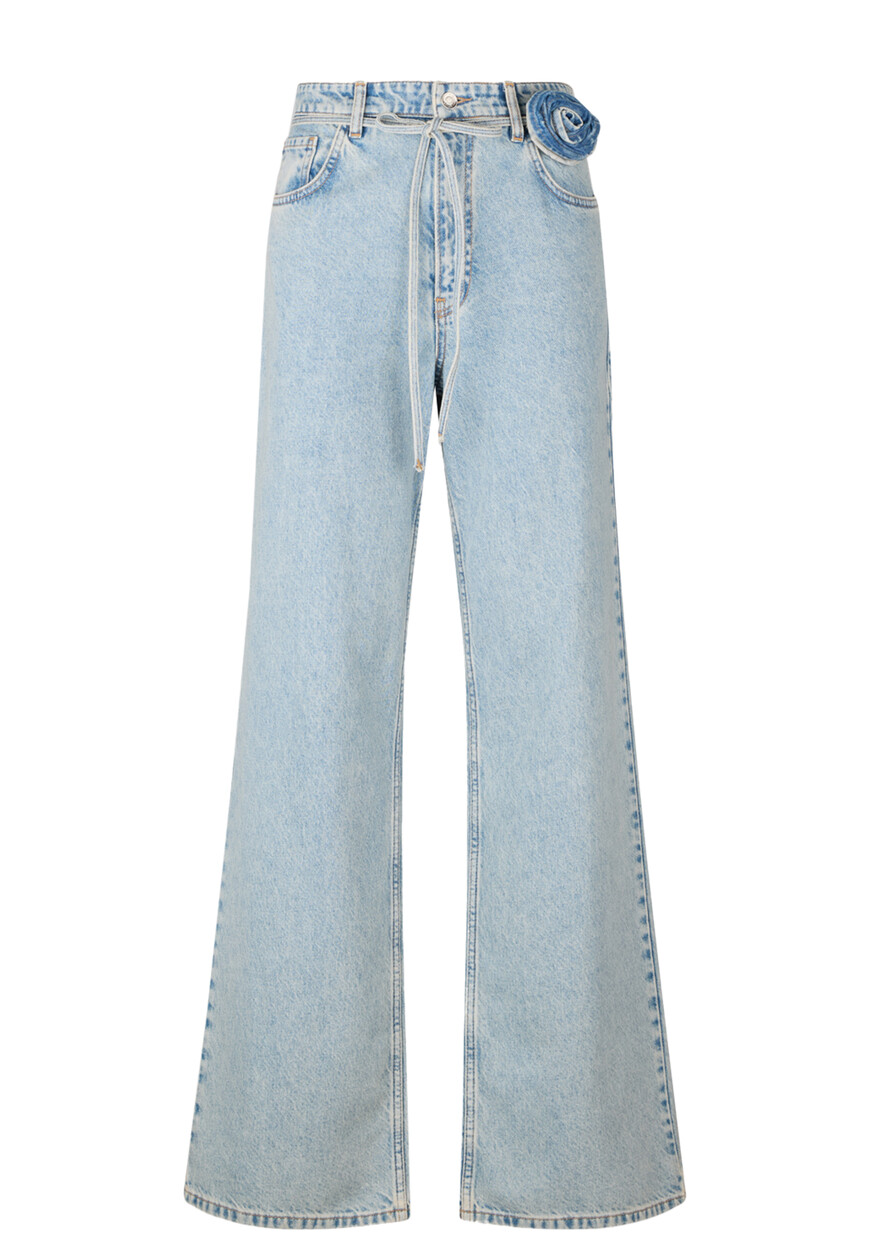 Джинсы Liu Jo UA5105D0239 PANT.BAGGY ROSE REG.W.