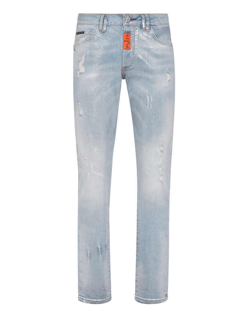 Джинсы Прямые Philipp Plein PACC-MDT2984-PDE004N_05AM
